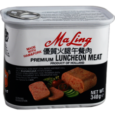 梅林【午餐肉】方便速食优质火腿罐头 (易拉罐) 340g